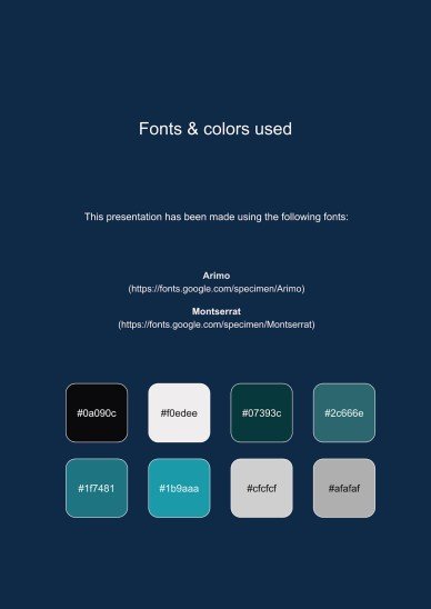 재고 관리자 이력서 프레젠테이션 템플릿