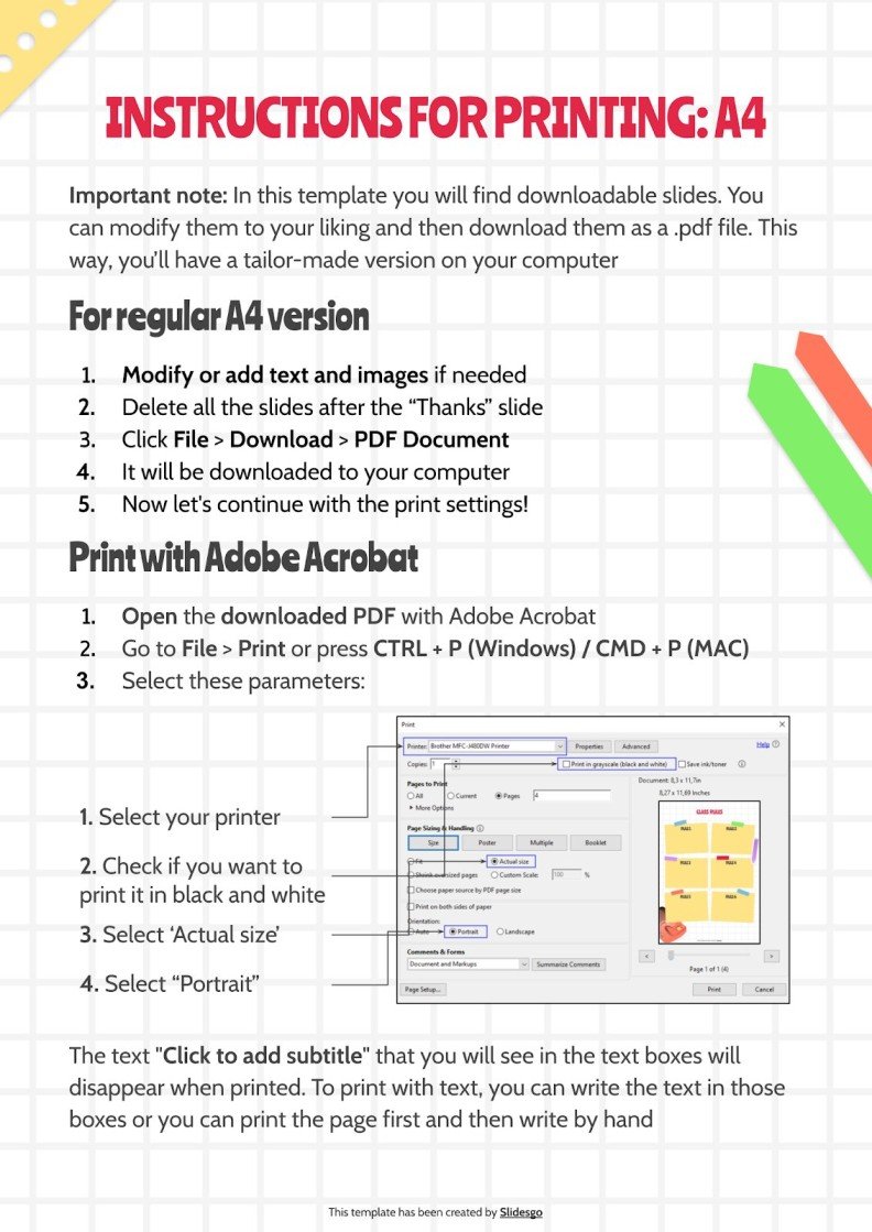 Dutlo Sticky Notes Style Class Rules Poster - My First Day