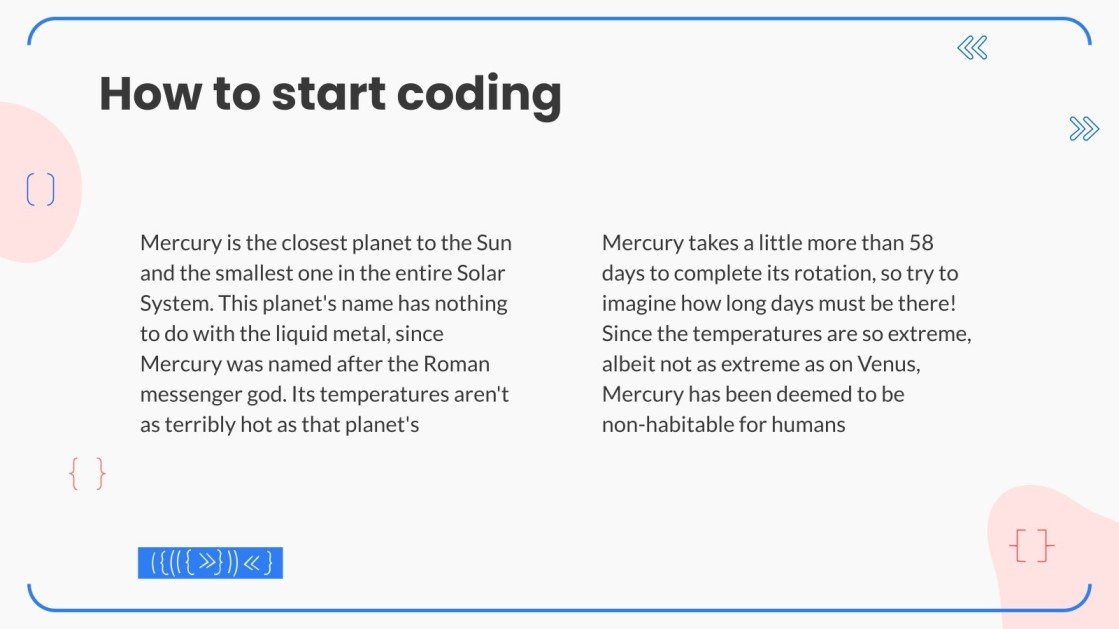 Brackets Lesson for Coding and Programming