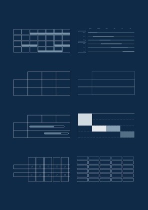 Electronic Circuit Style CV presentation template 