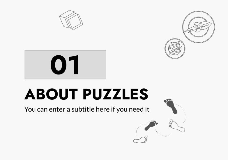 Brain Teasers and Puzzles for Middle School Google Slides