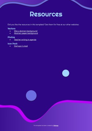 Data Strategy Manager CV presentation template 