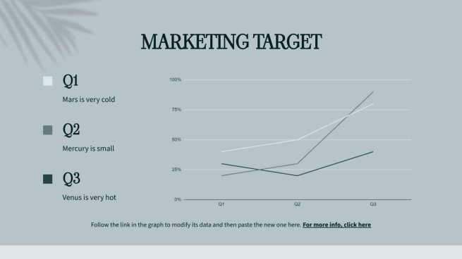 Stimmungsvolles minimalistisches Thema für das Marketing Präsentationsvorlage