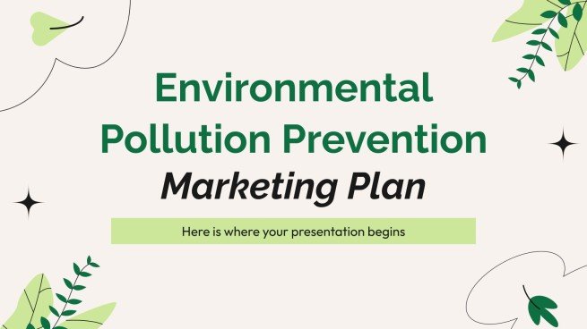 Plantillas gratis sobre Contaminación para Google Slides y PPT