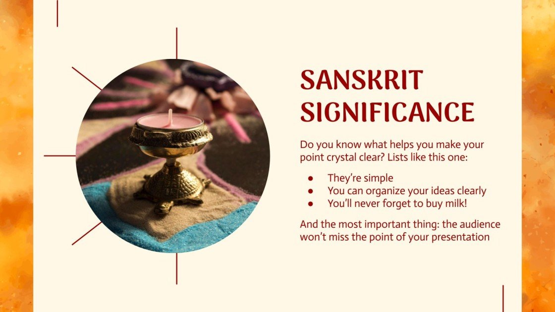 Happy Sanskrit Day Google Slides & PowerPoint