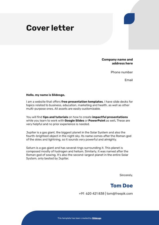 Financial Accountant CV | Google Slides & PowerPoint