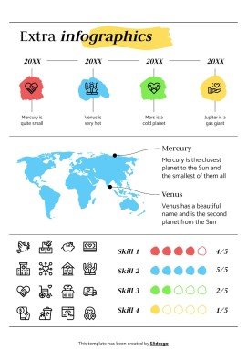 Charity Event Organizer CV presentation template 