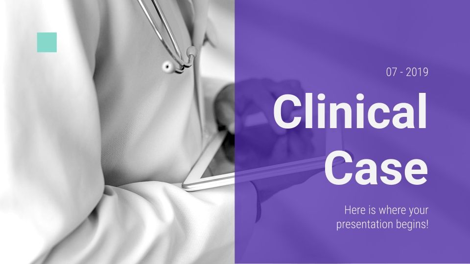 Clinical Case 07-2019 presentation template 