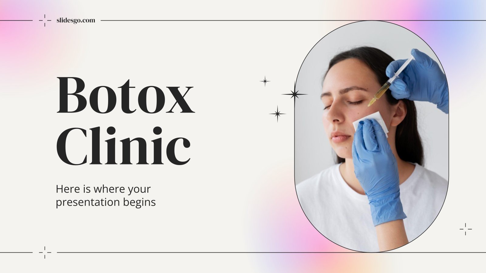 Botox Clinic presentation template 