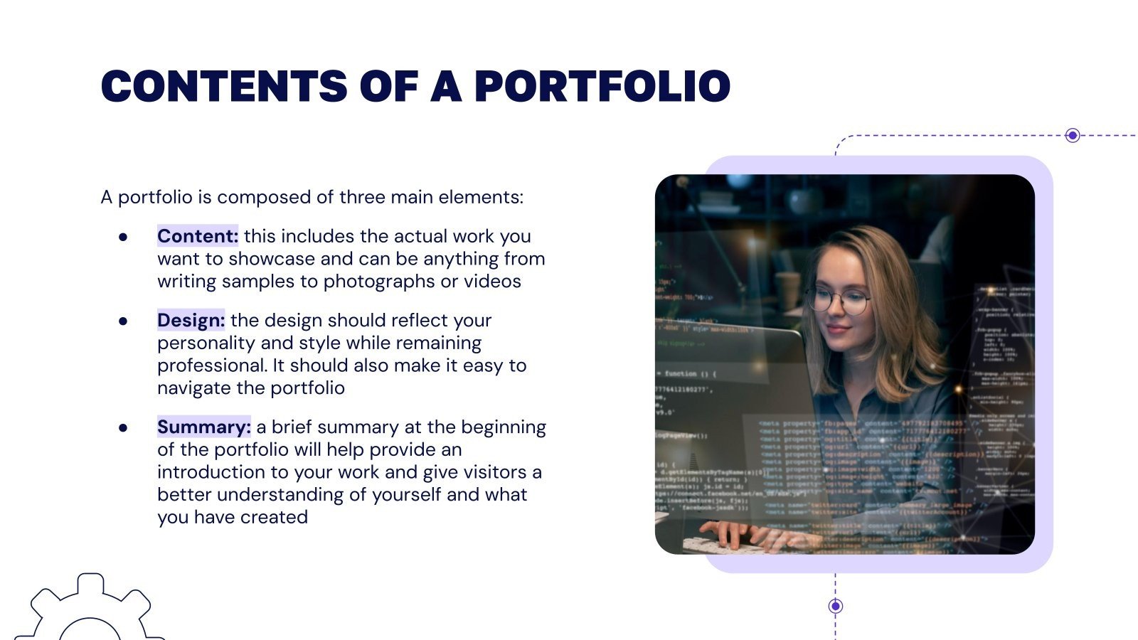 Software Engineer Portfolio Google Slides & PowerPoint