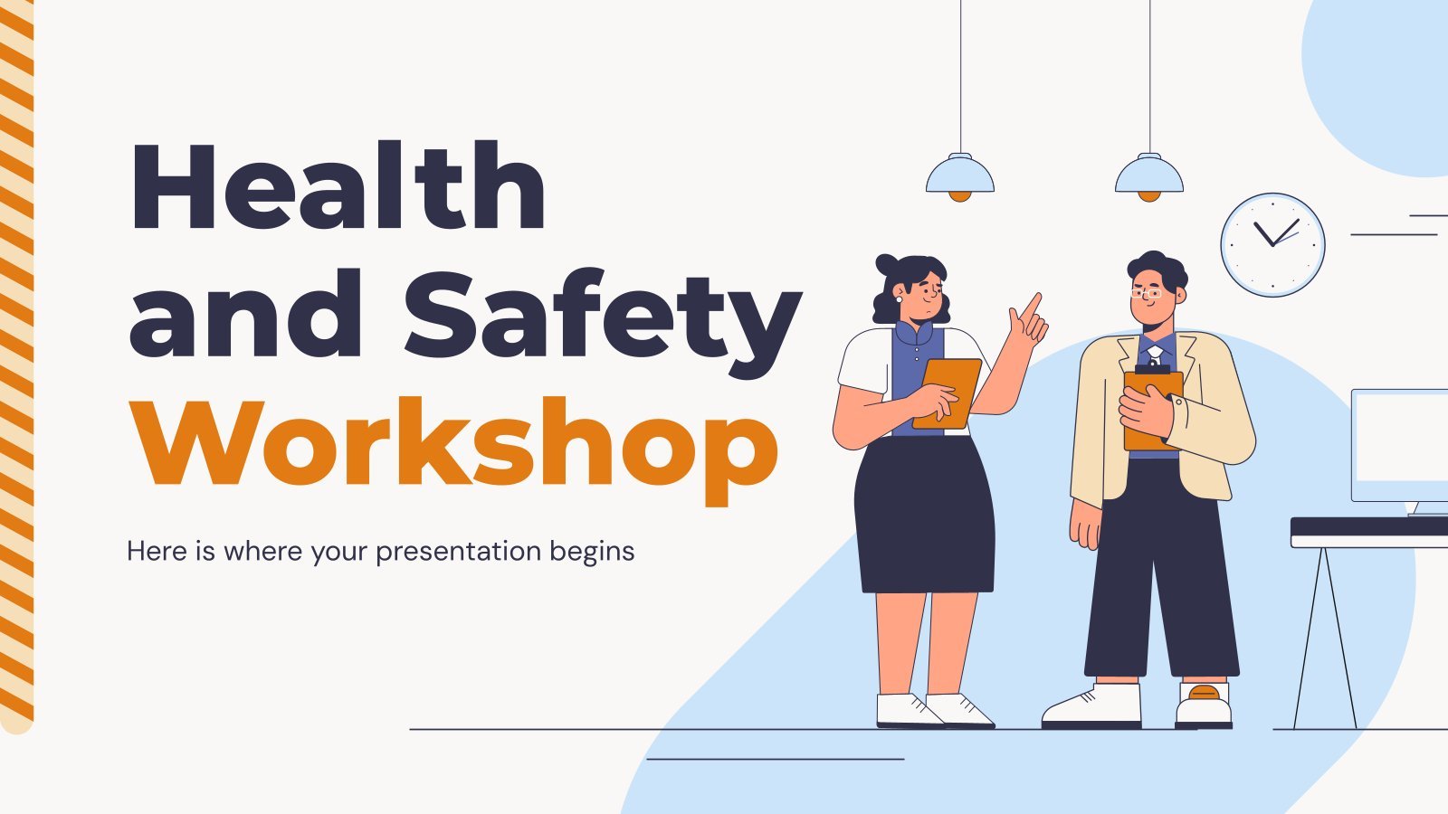 Health and Safety Workshop presentation template 