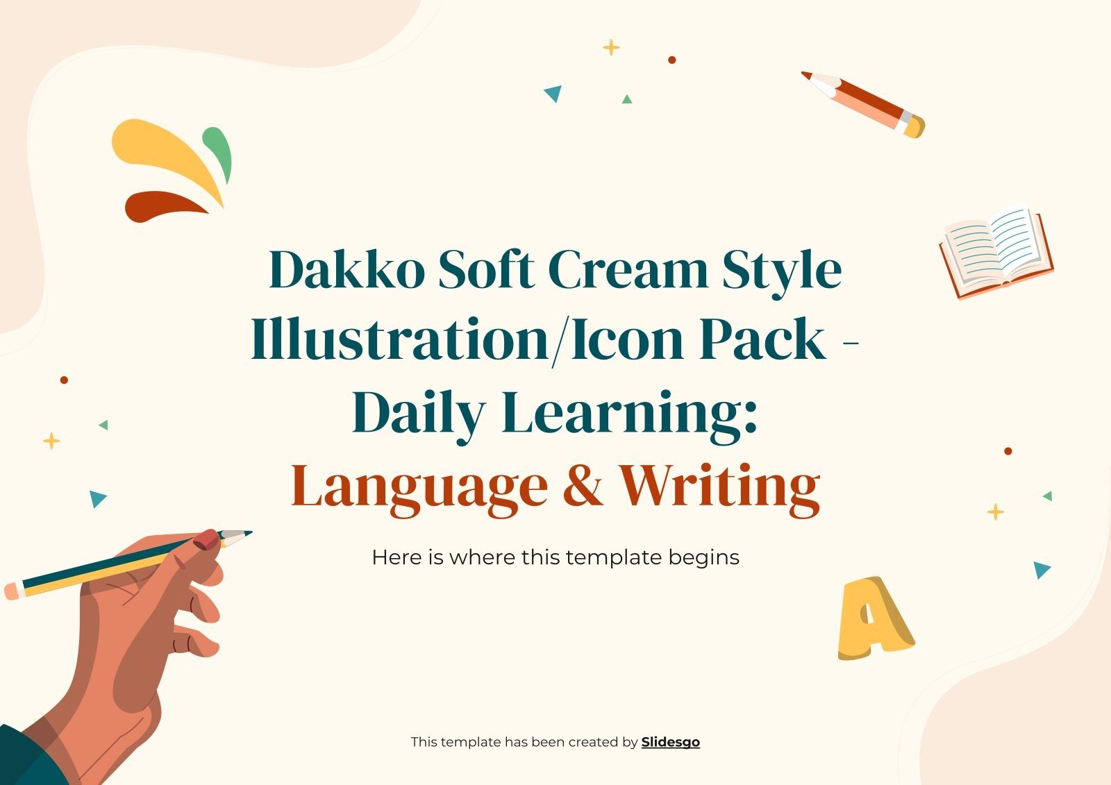 Free Cream Google Slides themes and PowerPoint templates