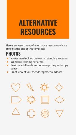 네온 & 브루탈리즘 인스타그램 포스트 마케팅 플랜 프레젠테이션 템플릿