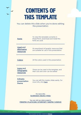 가족의 날을 기념하는 초등학교 가정 활동 프레젠테이션 템플릿