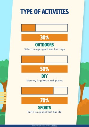 가족의 날을 기념하는 초등학교 가정 활동 프레젠테이션 템플릿