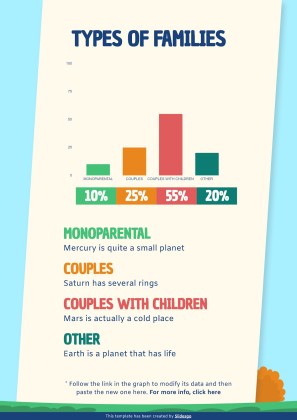 가족의 날을 기념하는 초등학교 가정 활동 프레젠테이션 템플릿