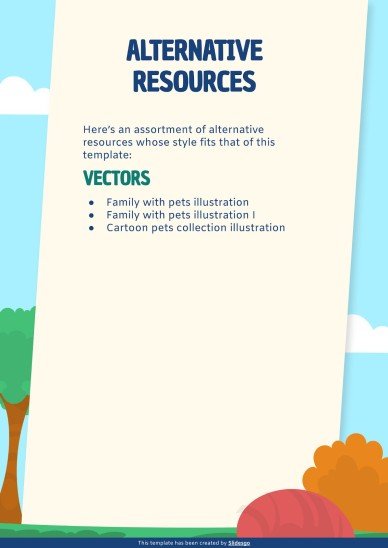 가족의 날을 기념하는 초등학교 가정 활동 프레젠테이션 템플릿