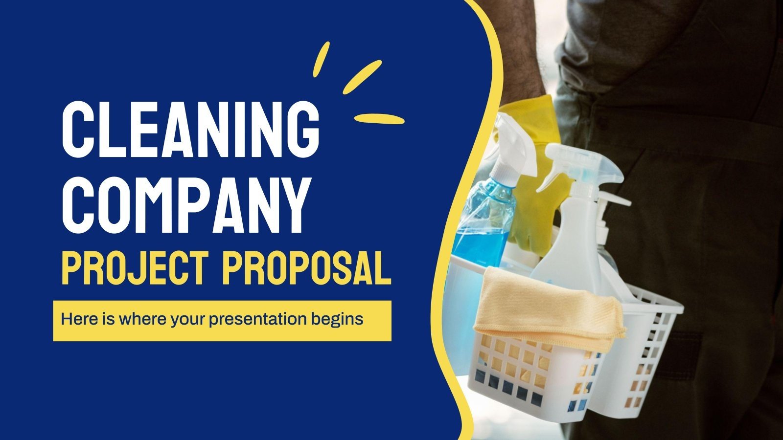 Cleaning Company Project Proposal | Google Slides & PPT
