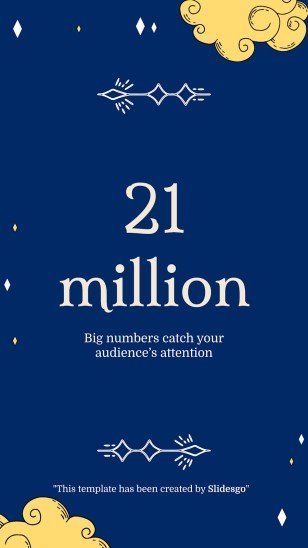 Plantilla de presentación Planificador para redes sociales con diseño esotérico