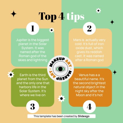 Herbal Makeup Brand IG Stories presentation template 