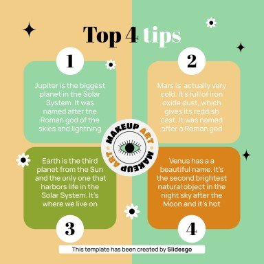 Herbal Makeup Brand IG Stories presentation template 