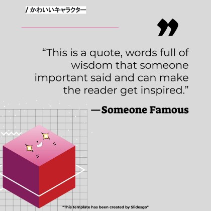 Niedliche 3D-Figuren Soziale Medien Präsentationsvorlage