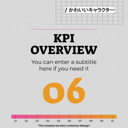 Niedliche 3D-Figuren Soziale Medien Präsentationsvorlage
