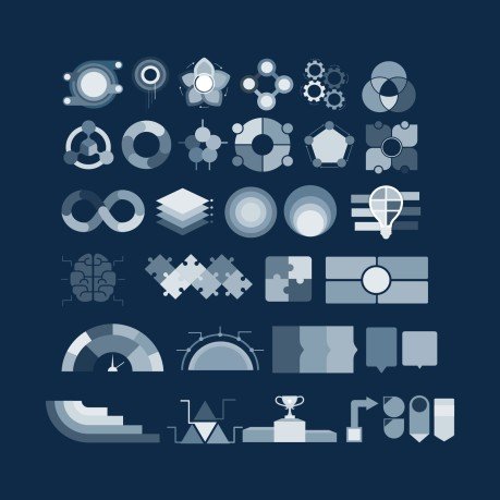 Niedliche 3D-Figuren Soziale Medien Präsentationsvorlage