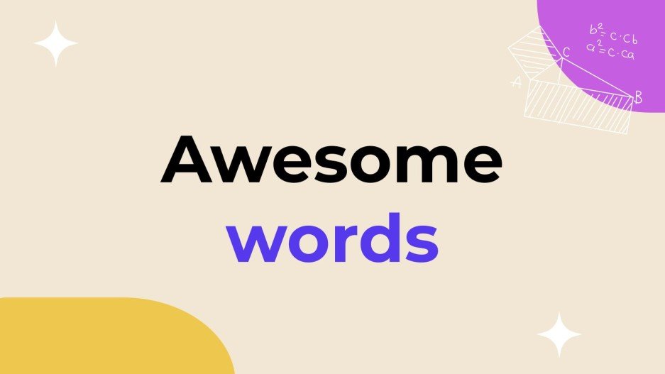 Math subject for high school arithmetic google slides