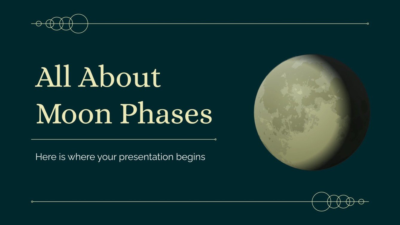 Tudo sobre as fases da lua | Google Slides e PowerPoint