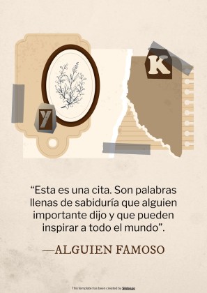 Old Scrap Paper Aesthetic Portfolio presentation template 