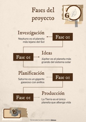 Old Scrap Paper Aesthetic Portfolio presentation template 