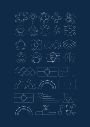 Old Scrap Paper Aesthetic Portfolio presentation template 