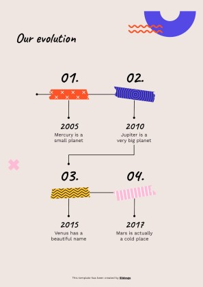 Cool Patterns Tape Scrapbook MK Plan presentation template 