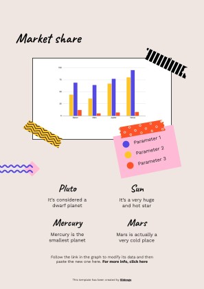 Cool Patterns Tape Scrapbook MK Plan presentation template 