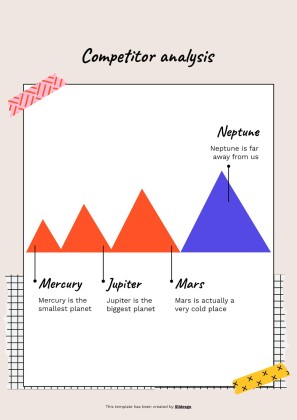Cool Patterns Tape Scrapbook MK Plan presentation template 