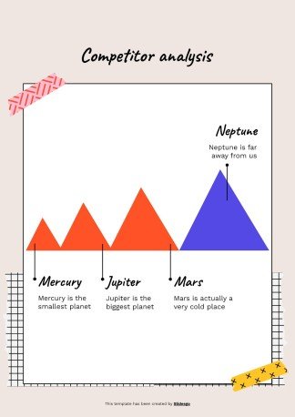 Cool Patterns Tape Scrapbook MK Plan presentation template 