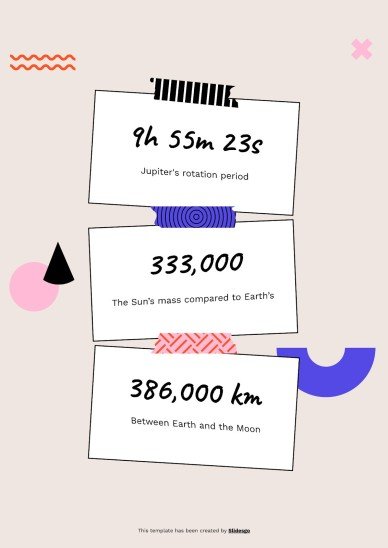 Cool Patterns Tape Scrapbook MK Plan presentation template 