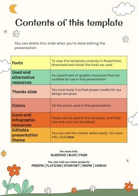 국제 감사의 날을 기념하는 유치원생의 사회 기술 활동 프레젠테이션 템플릿
