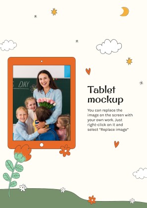 국제 감사의 날을 기념하는 유치원생의 사회 기술 활동 프레젠테이션 템플릿