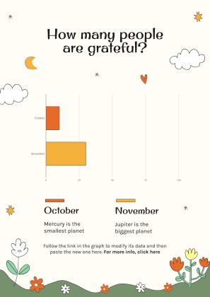국제 감사의 날을 기념하는 유치원생의 사회 기술 활동 프레젠테이션 템플릿