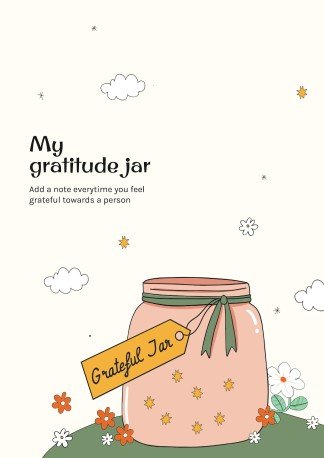 국제 감사의 날을 기념하는 유치원생의 사회 기술 활동 프레젠테이션 템플릿