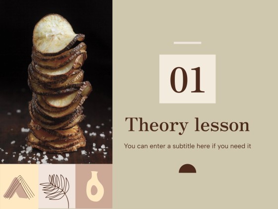 Cassava Recipes Workshop presentation template 