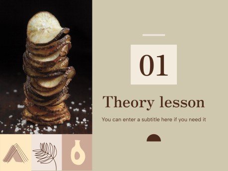 Cassava Recipes Workshop presentation template 