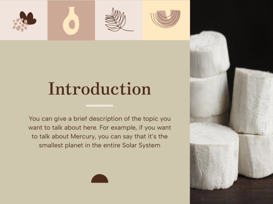 Cassava Recipes Workshop presentation template 