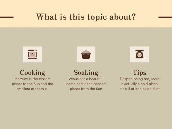 Cassava Recipes Workshop presentation template 