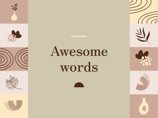 Cassava Recipes Workshop presentation template 