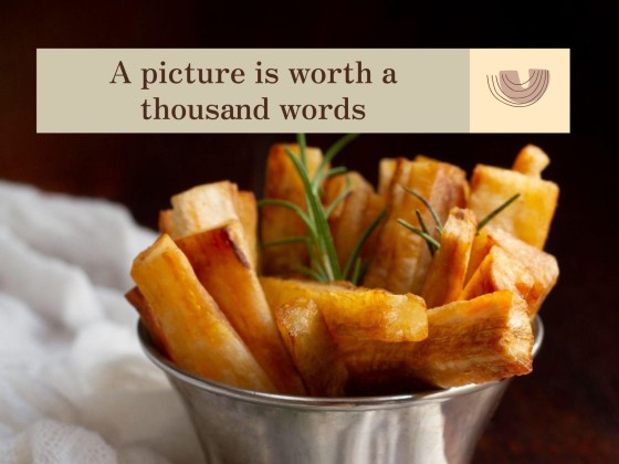 Cassava Recipes Workshop presentation template 