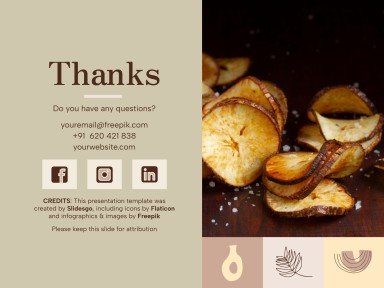 Cassava Recipes Workshop presentation template 