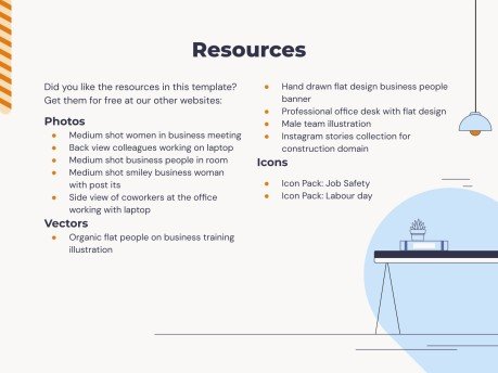 Health and Safety Workshop presentation template 
